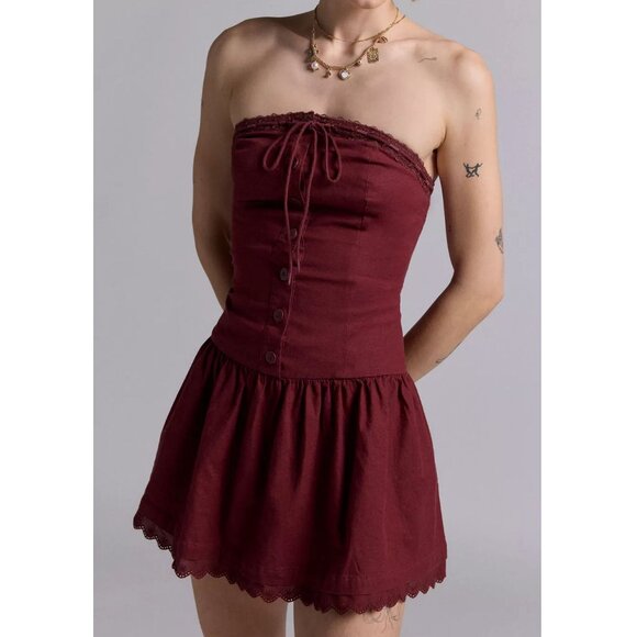 Kimchi Blue Matilda Strapless Mini Dress - Picture 2 of 3